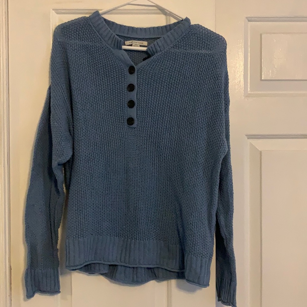 American Eagle Henley Sweater
